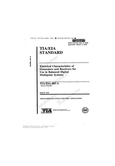 TIA/EIA 485-A 1998 (rs-485)