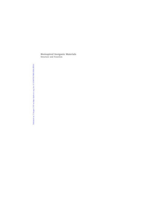 Bioinspired inorganic materials: structure and function
