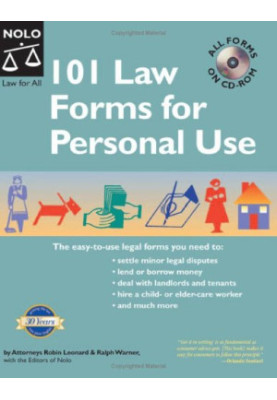 101 Law Forms for Personal Use, 5th Edition