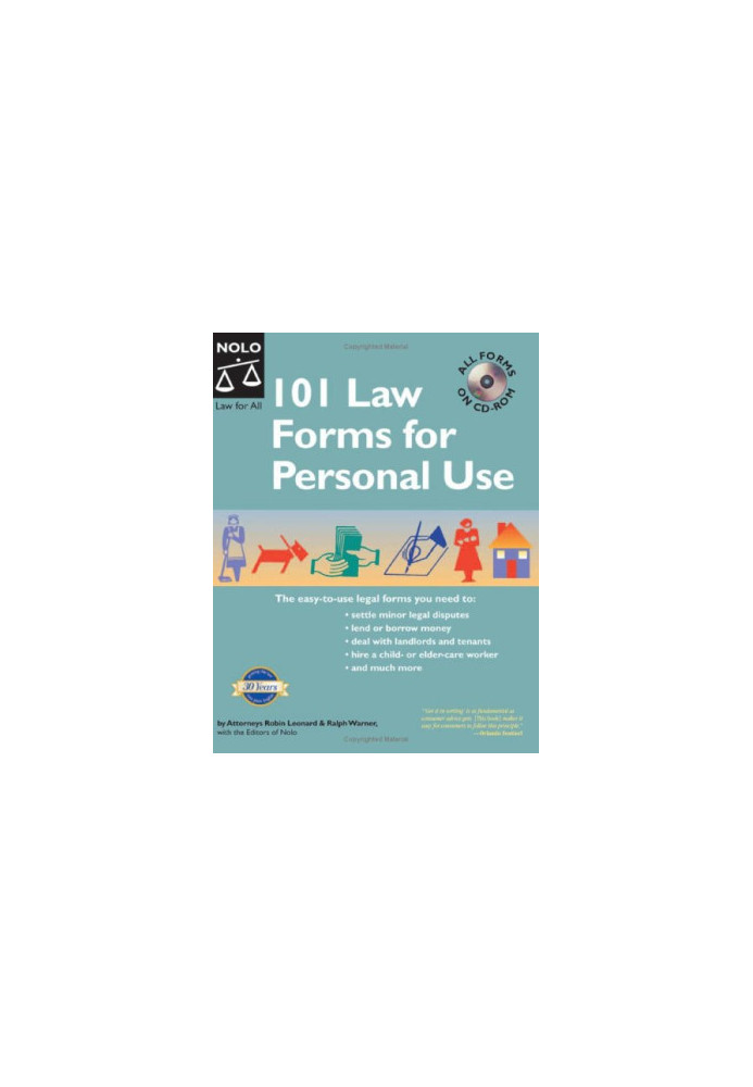 101 Law Forms for Personal Use, 5th Edition