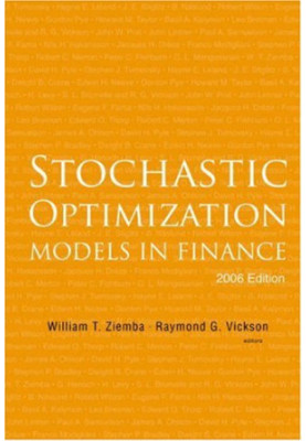 Stochastic Optimization Models in Finance