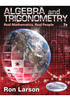 Algebra and Trigonometry - Real Mathematics, Real People