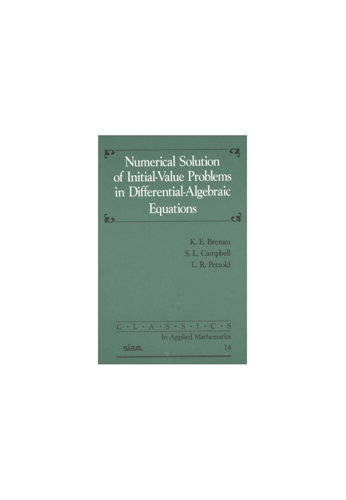 Numerical solution of initial-value problems in differential-algebraic equations
