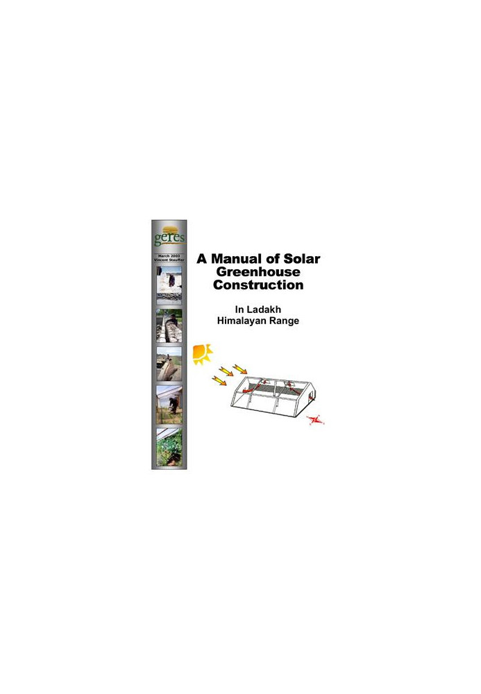 A Manual of Solar Greenhouse Construction