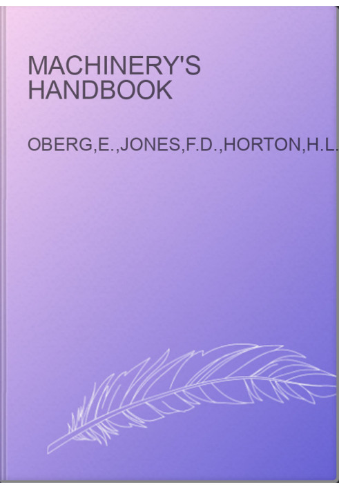 Machinery's Handbook