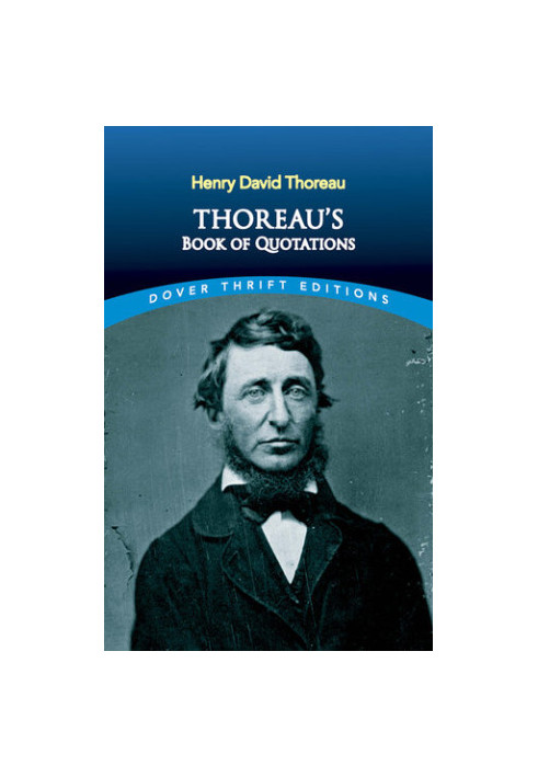 Thoreau: A Book of Quotations
