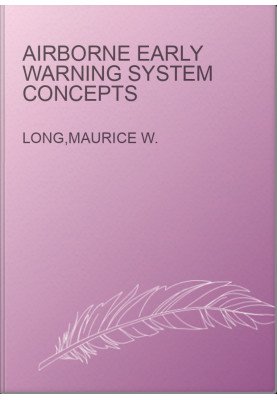 Airborne Early Warning System Concepts
