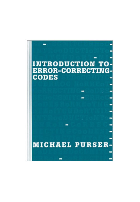 Introduction to Error Correcting Codes (Artech House Telecommunications Library)