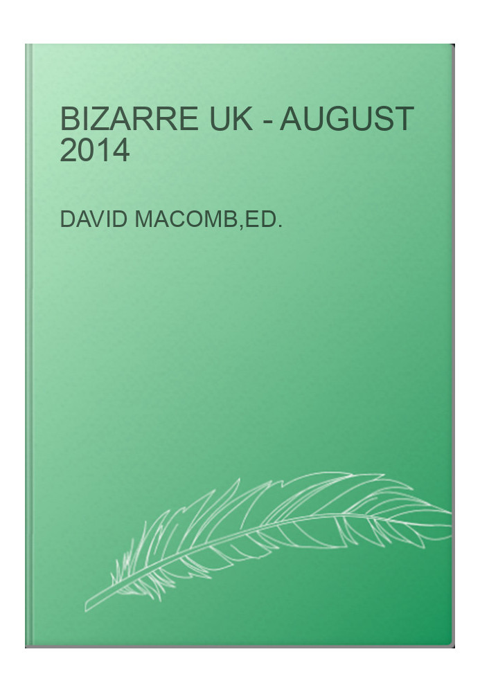 Bizarre UK - August 2014