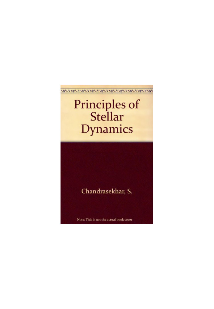 Principles of stellar dynamics
