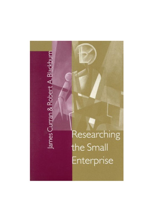 Researching the Small Enterprise (SAGE Series in Management Research)