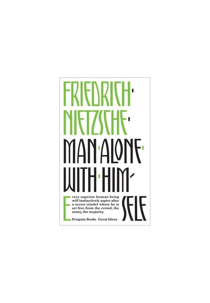 Man Alone With Himself