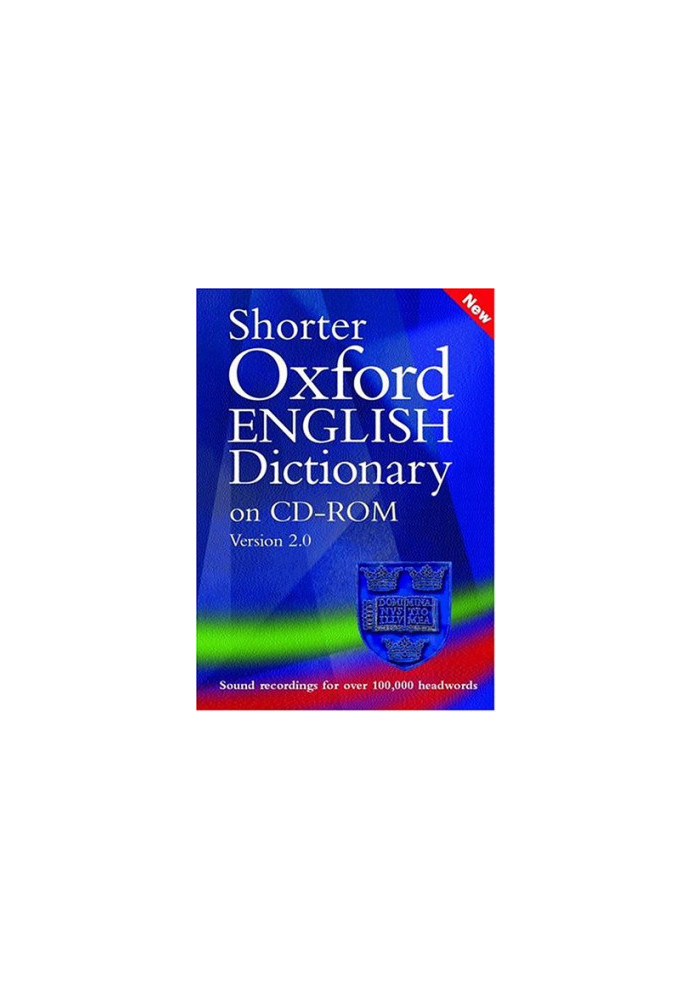 Shorter Oxford English Dictionary 2.0