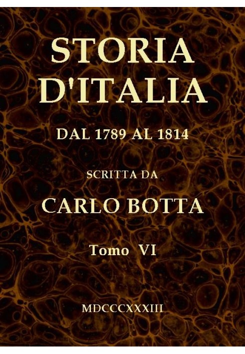 History of Italy from 1789 to 1814, volume VI