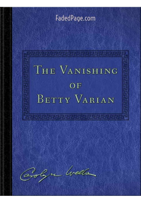 The Vanishing of Betty Varian