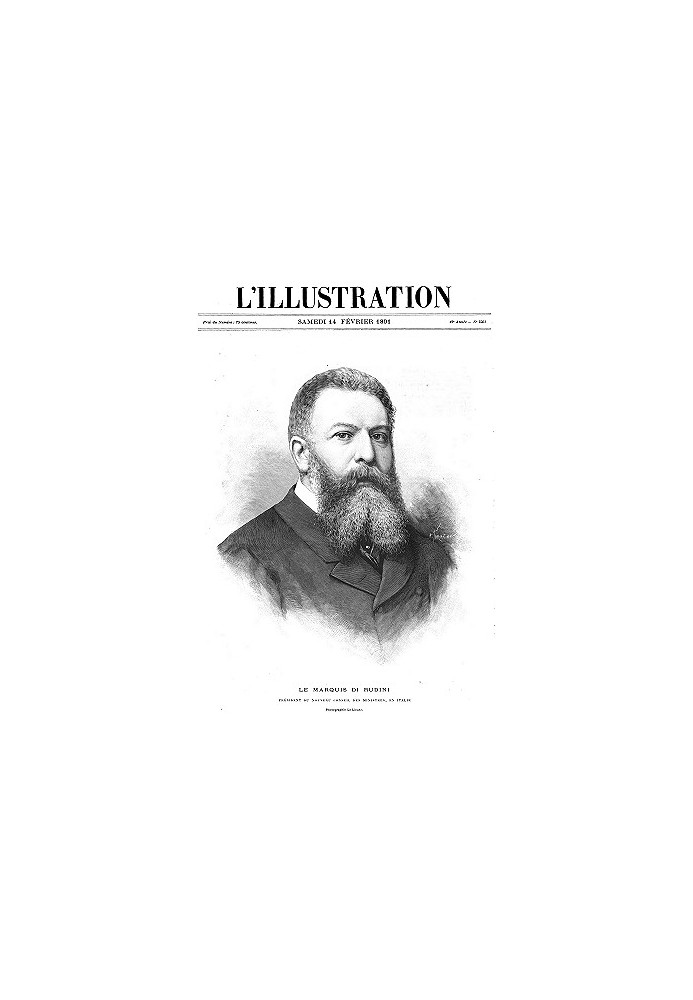 L'Illustration, № 2503, 14 лютого 1891 р