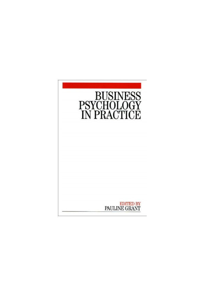 Business Psychology in Practice