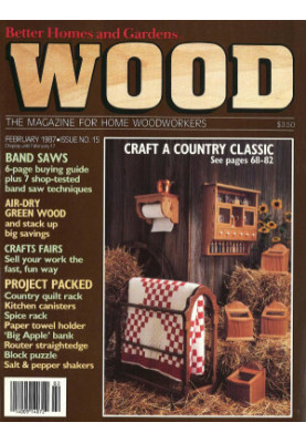 Wood - The Magazin for Home Woodworkers (02-1987 Issue 15)