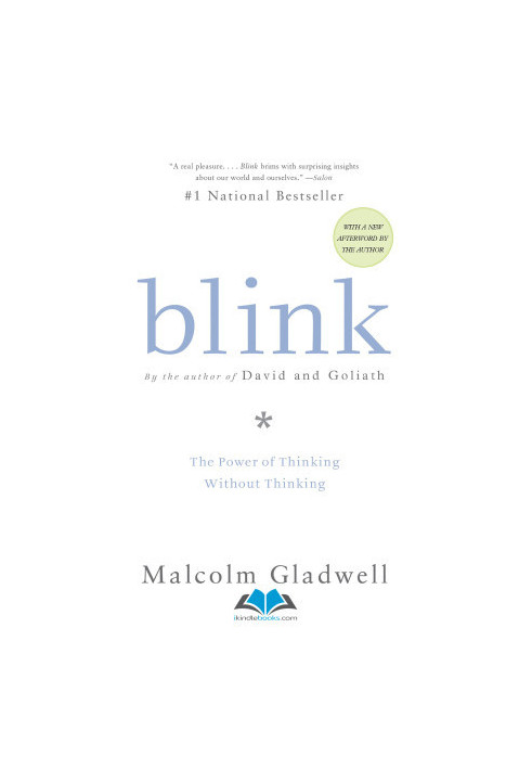 Blink: The Power of Thinking Without Thinking