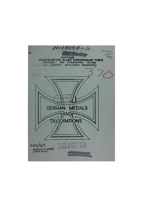 German Medals and Decorations