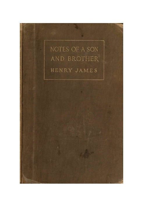 Notes of a Son and Brother