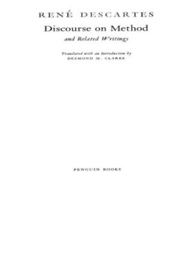 Discourse on Method and Related Writings