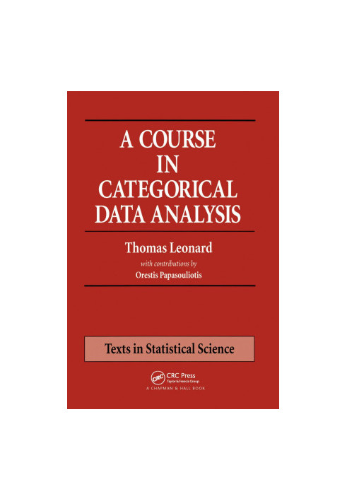 A course in categorical data analysis