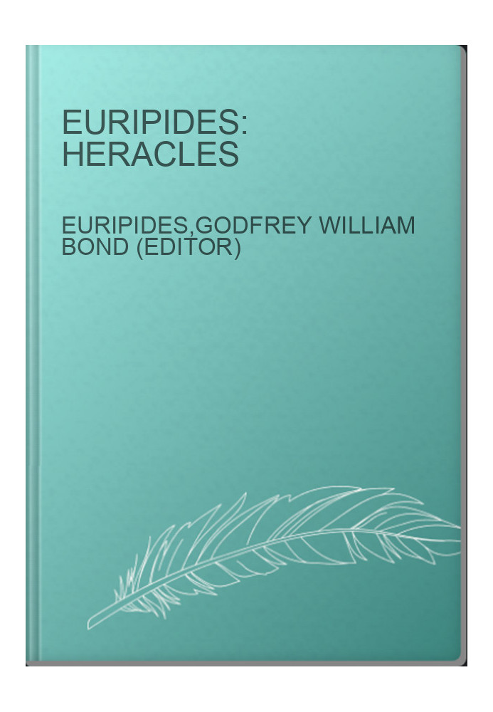 Euripides: Heracles