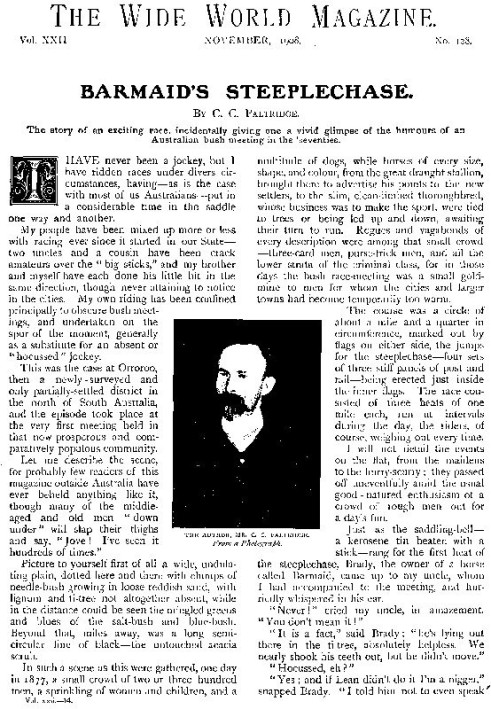 Журнал Wide World, Vol. 22, № 128, ноябрь 1908 г.