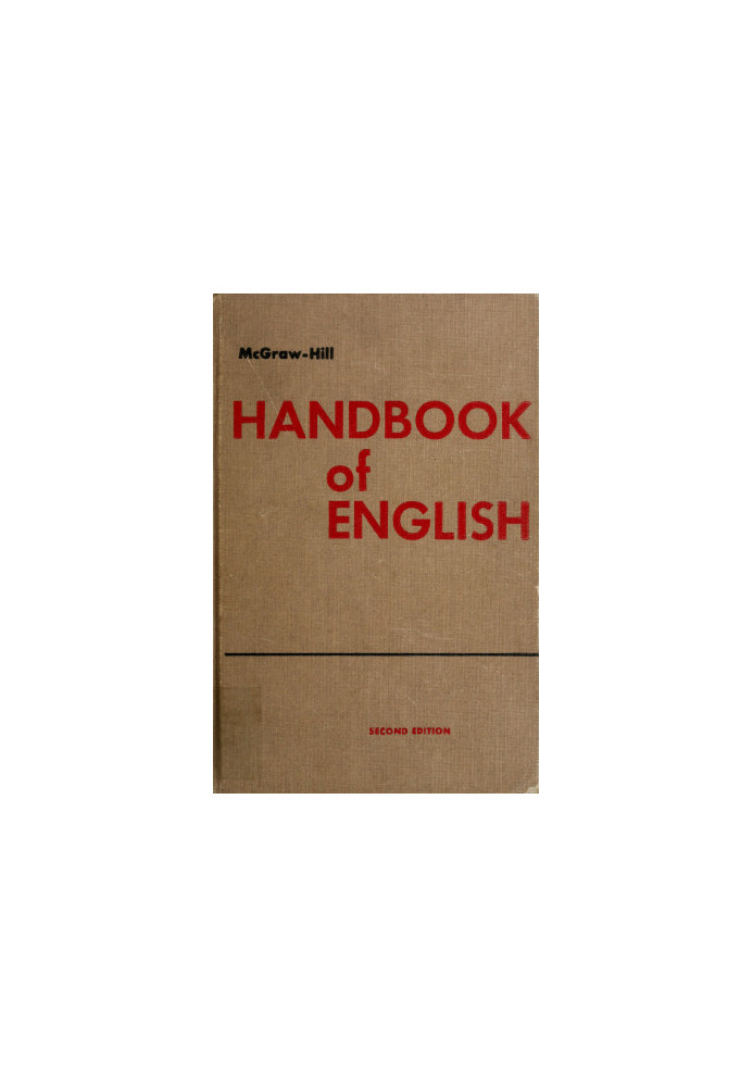 McGraw-Hill handbook of English