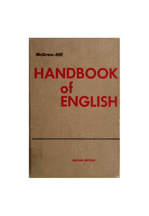 McGraw-Hill handbook of English
