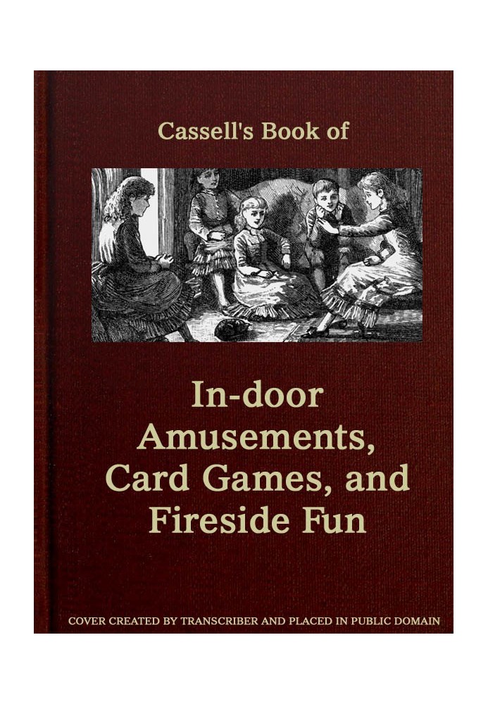 Книга Касселла про розваги вдома, карткові ігри та розваги біля каміна