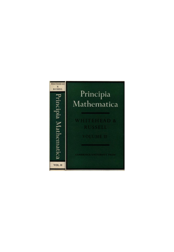 Principia Mathematica