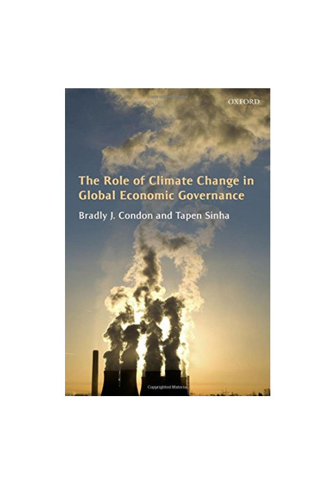 The role of climate change in global economic governance