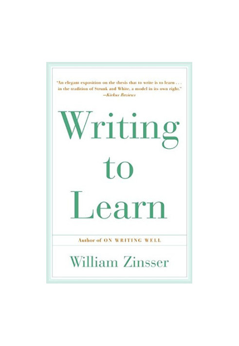 Writing To Learn