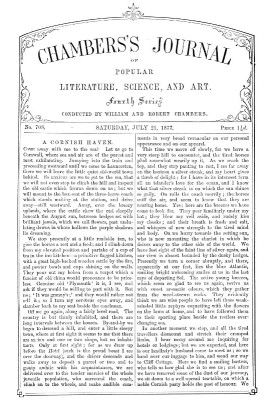 Журнал популярной литературы, науки и искусства Чемберса, № 708, 21 июля 1877 г.