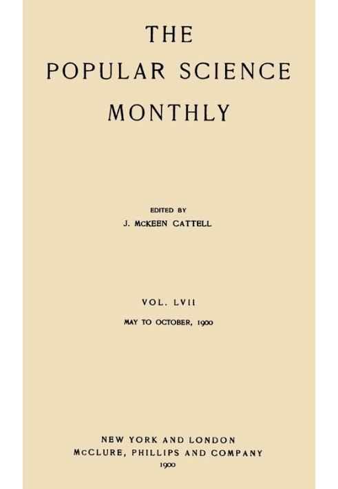 Ежемесячник популярной науки, июнь 1900 г., том. 57 мая 1900 г. - октябрь 1900 г.