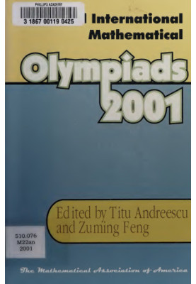 USA and International Mathematical Olympiads 2001