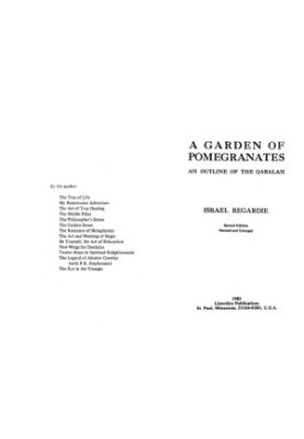 A Garden Of Pomegranates: A Outline of the Qabalah