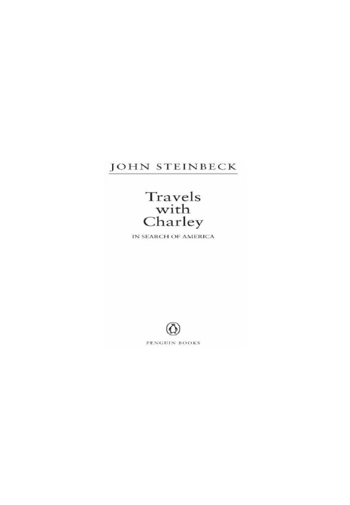Travels with Charley in Search of America