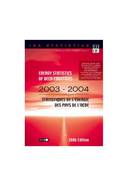 Energy Statistics of OECD Countries : 2003/2004.