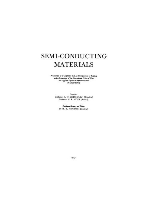 Semi-Conducting Materials