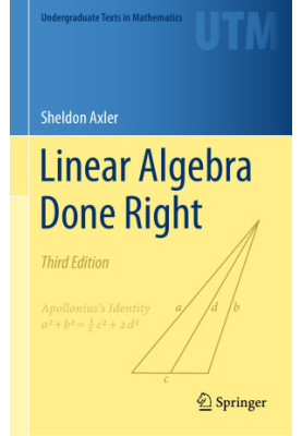 Linear Algebra Done Right, Third Edition