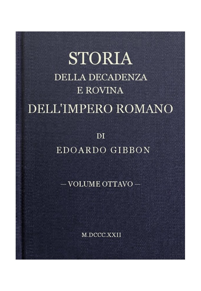 History of the Decline and Fall of the Roman Empire, volume 08