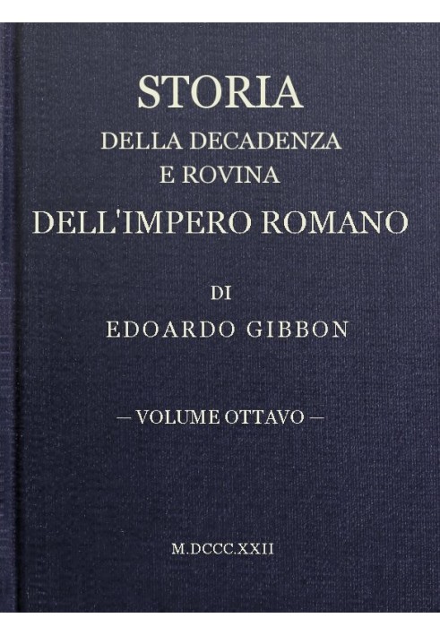 History of the Decline and Fall of the Roman Empire, volume 08