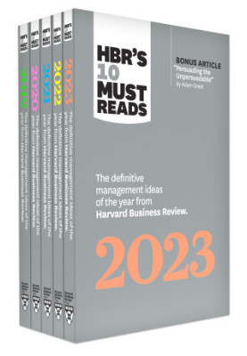 5 Years of Must Reads from HBR: 5 Books (HBR's 10 Must Reads), 2023th Edition