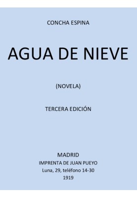 Snow Water (Novel)