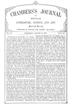 Chambers's Journal of Popular Literature, Science, and Art, No. 711, August 11, 1877