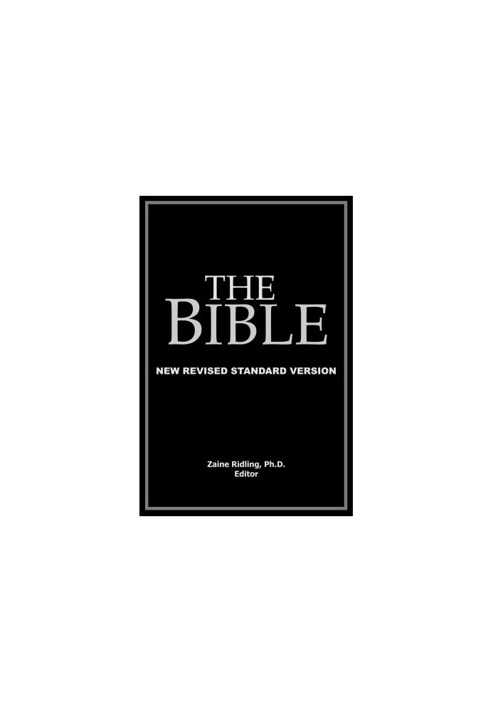 The Bible, New Revised Standard Version