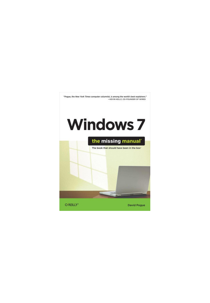 Windows 7: The Missing Manual